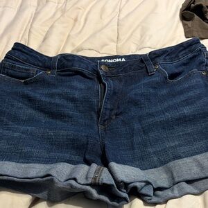 Sonoma Indigo Denim Shorts